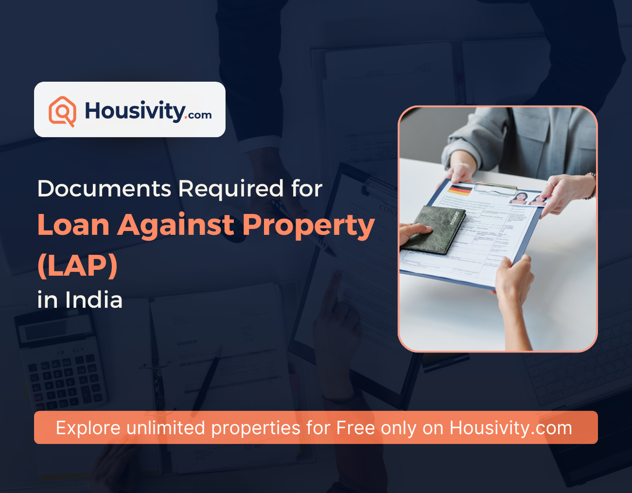 Documents Required for Loan Against Property in India